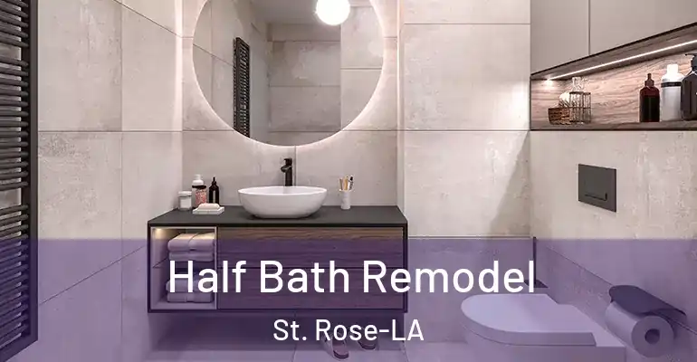 inner Bathroom imggen Half Bath Remodel St. Rose-LA
