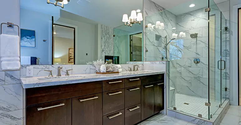 Partial Bathroom Reconstruction in New Orleans