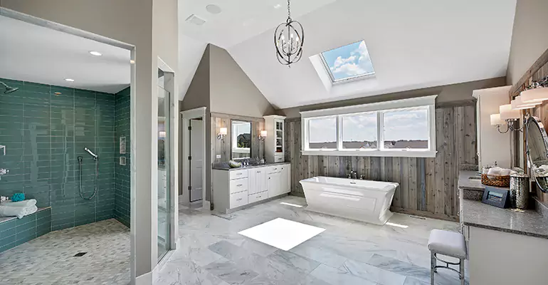 Guest Bathroom Flooring Remodel in New Orleans