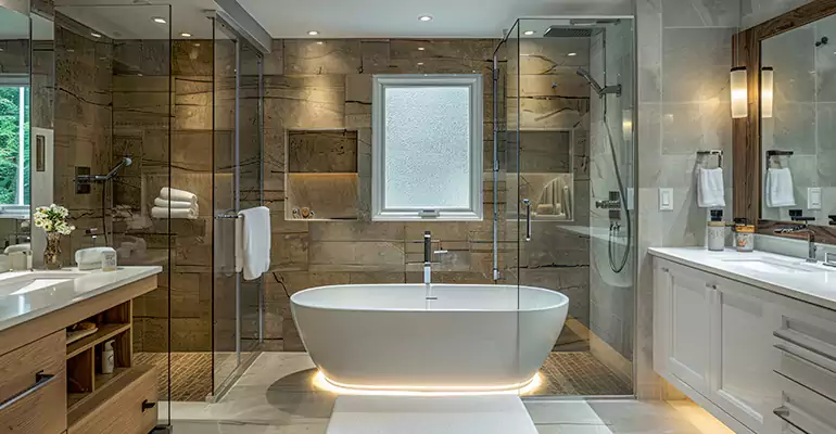 Master Suite Bathroom Remodel in New Orleans, LA