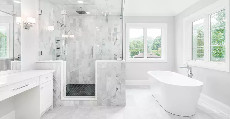 New Construction Master Bathrooms in New Orleans