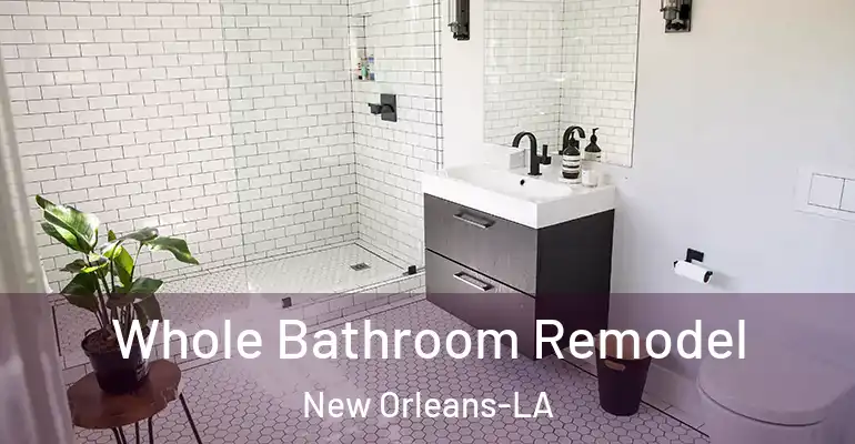 inner Bathroom imggen Whole Bathroom Remodel New Orleans-LA